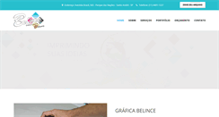 Desktop Screenshot of belince.com.br
