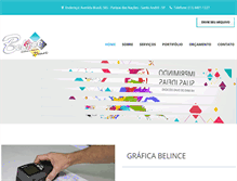 Tablet Screenshot of belince.com.br